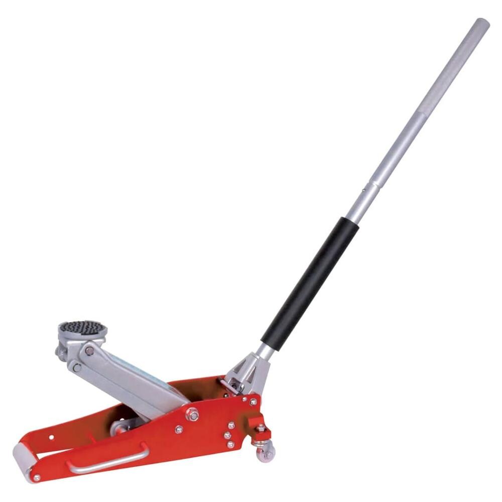 Martinetto Idraulico A Carrello 1500 Kg Alluminio 2 Ruote - Foto 3