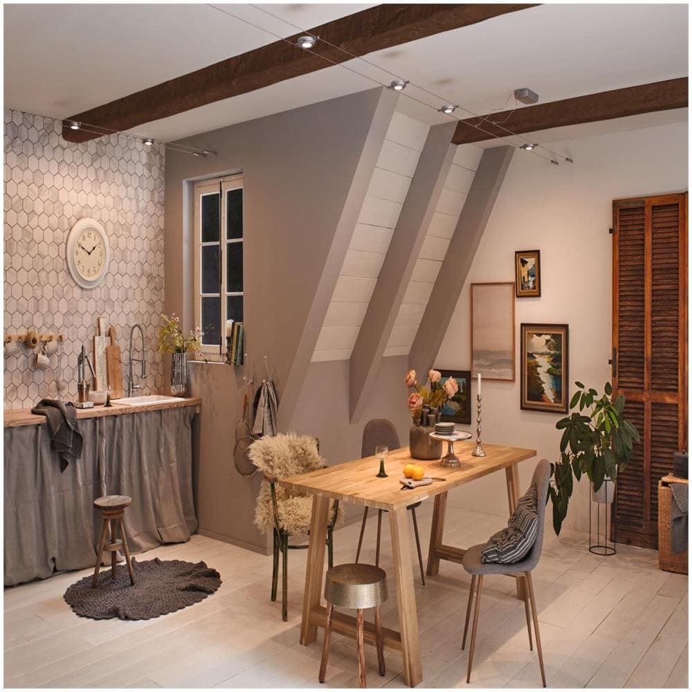 94414 faretto Faretto per illuminazione ferroviaria Cromo Lampadina /e non sostituibile /i LED 4,5 W F - Foto 5