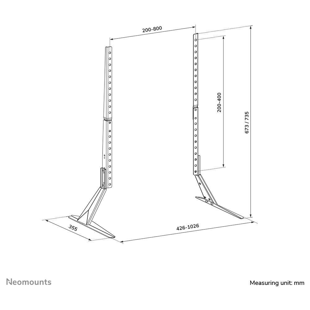 supporto da tavolo per TV - Foto 16