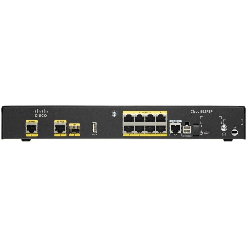 Cisco 892f 2 Ge / Sfp High Perf Security Router In - Foto 1