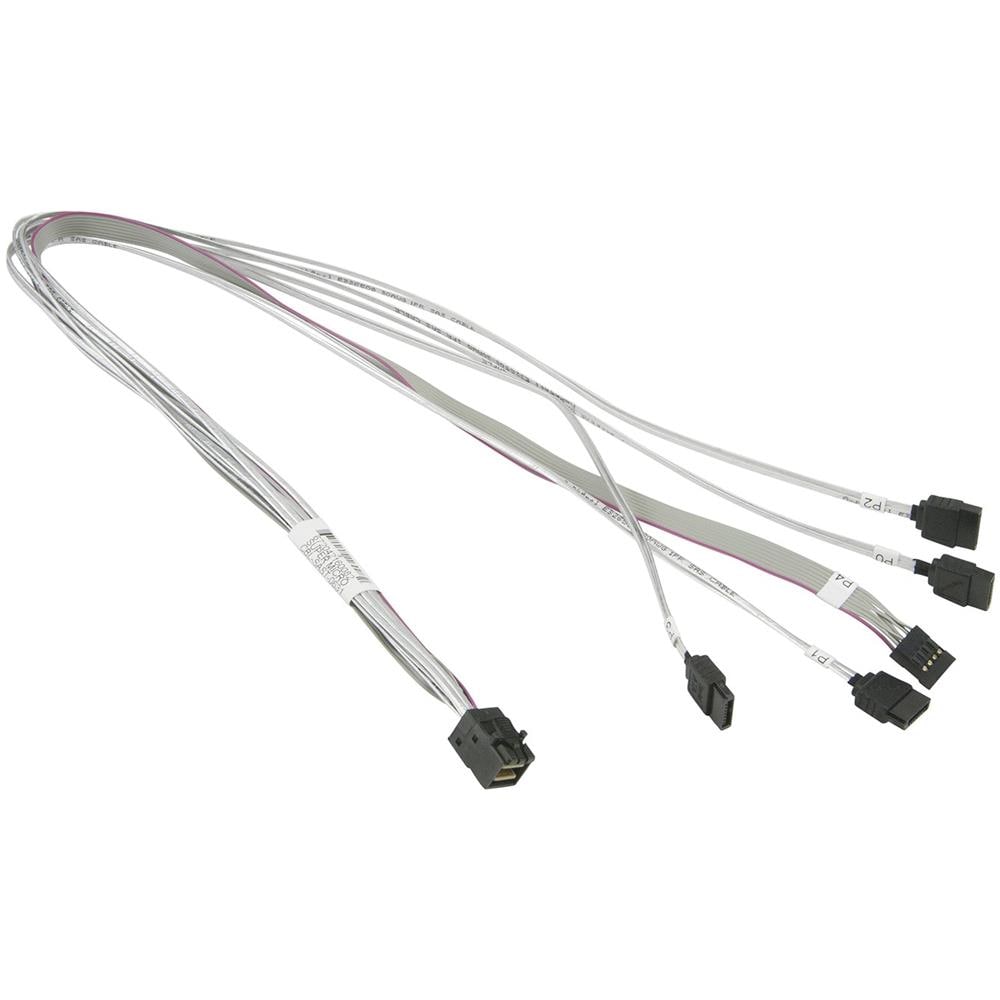 MiniSAS HD-4 SATA RA 12G Int 70cm 30AWG - Foto 1