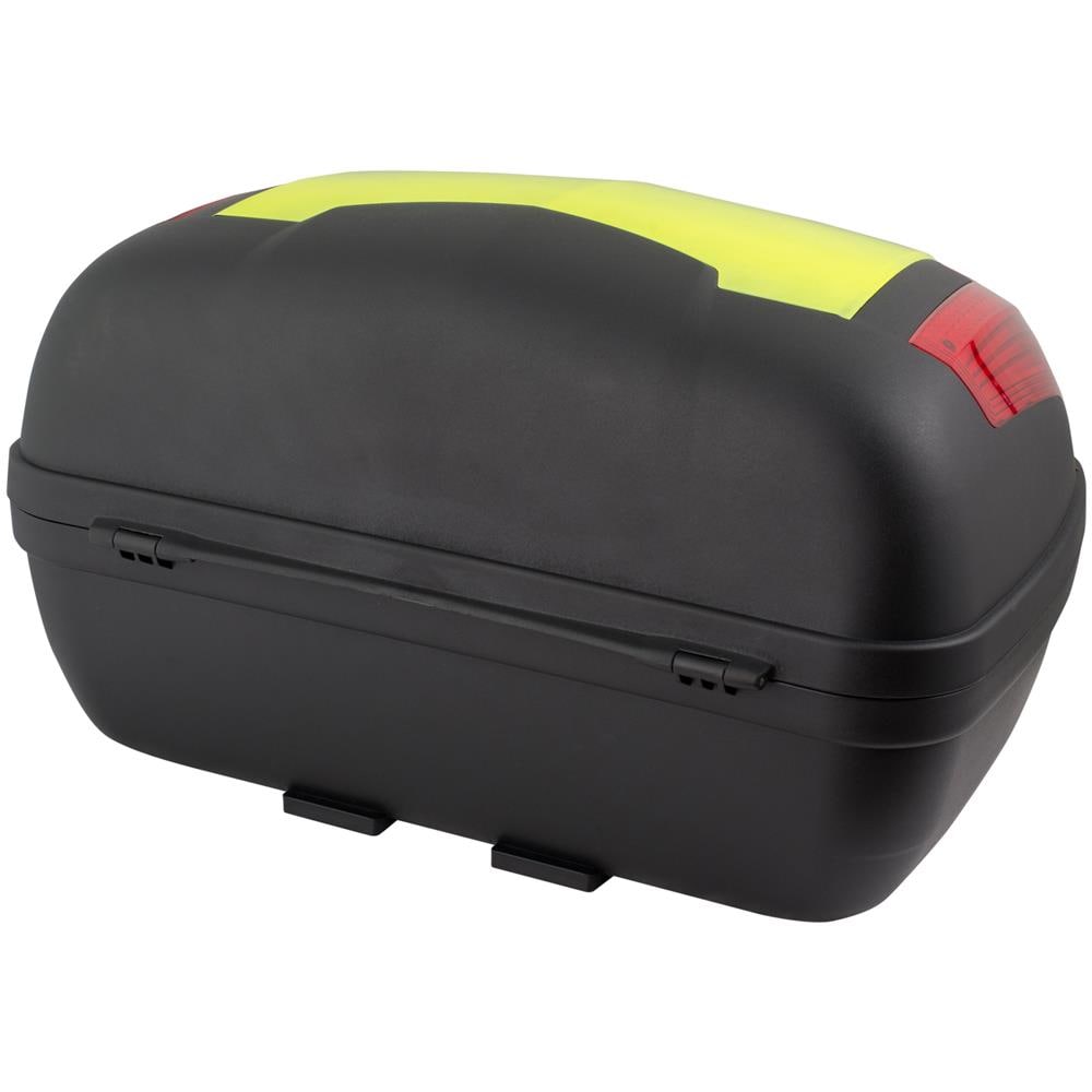 Bauletto Scooter Moto Baule Valigia Rigido Piastra Universale Fluo - Foto 2