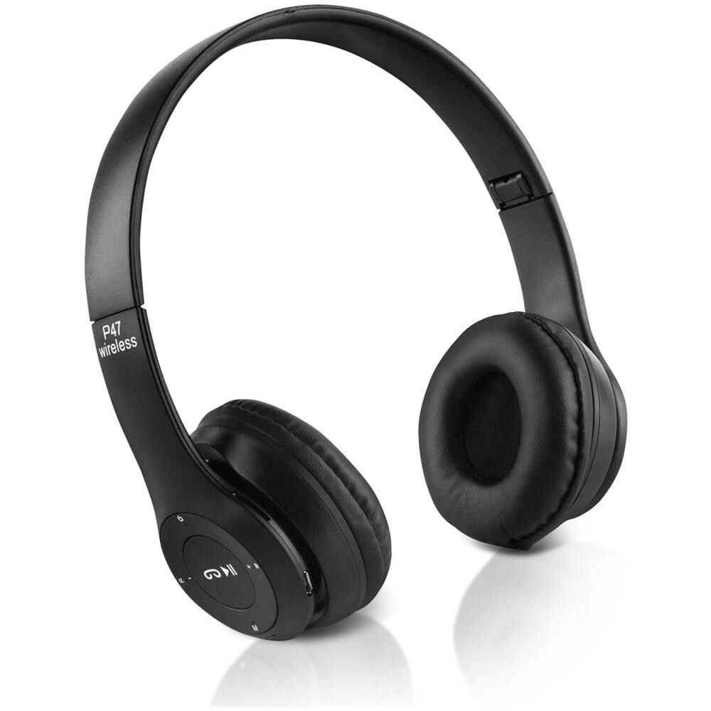Cuffie Audio Bluetooth Stereo Micro Radio Fm Ingresso Jack 3.5mm Pieghevole - Foto 5