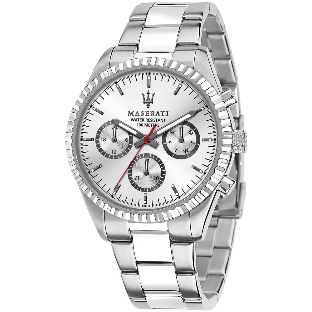 R8853100018 C Uomo 43mm Acciaio Silver Acciaio Silver Silver Quarzo Cronografo 10atm - Foto 1