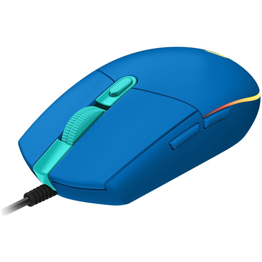 Mouse G G102 Lightsync 6 Tasti 8000 DPI Colore Blu - Foto 1
