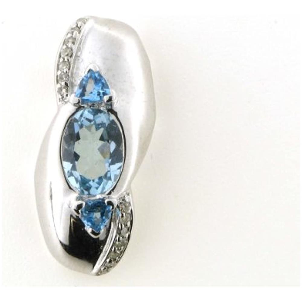 Pendente Da Donna Con Topazio, Argento Sterling 925, 29,75 Mm, Cod. 69 24129 01 500 - Foto 1