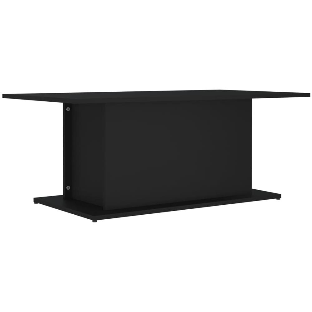 Tavolino da Salotto Nero 102x55,5x40 cm in Truciolato - Foto 2