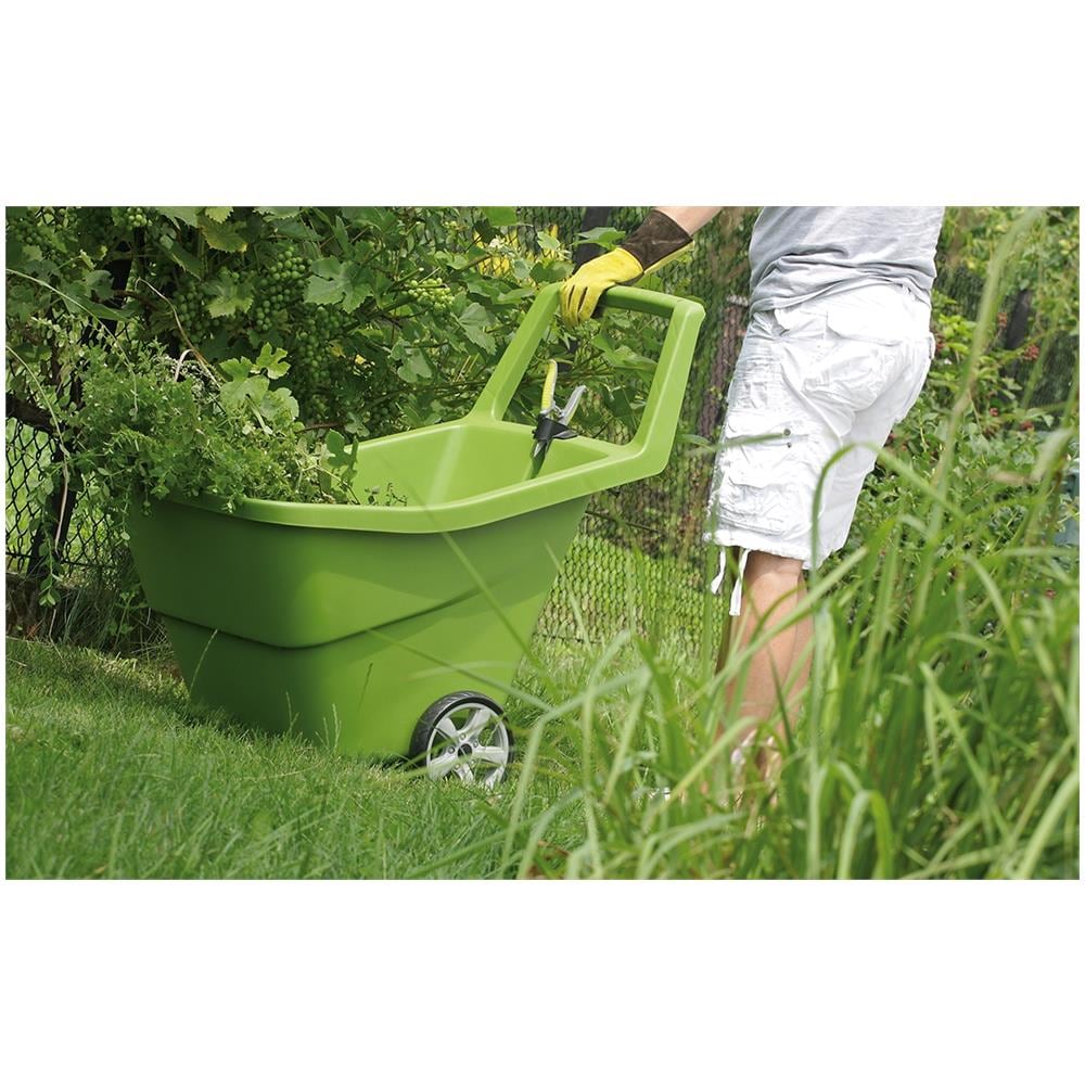 Iwo - Carriola Da Giardino, 95 Litri, Colore: Nero - Foto 3