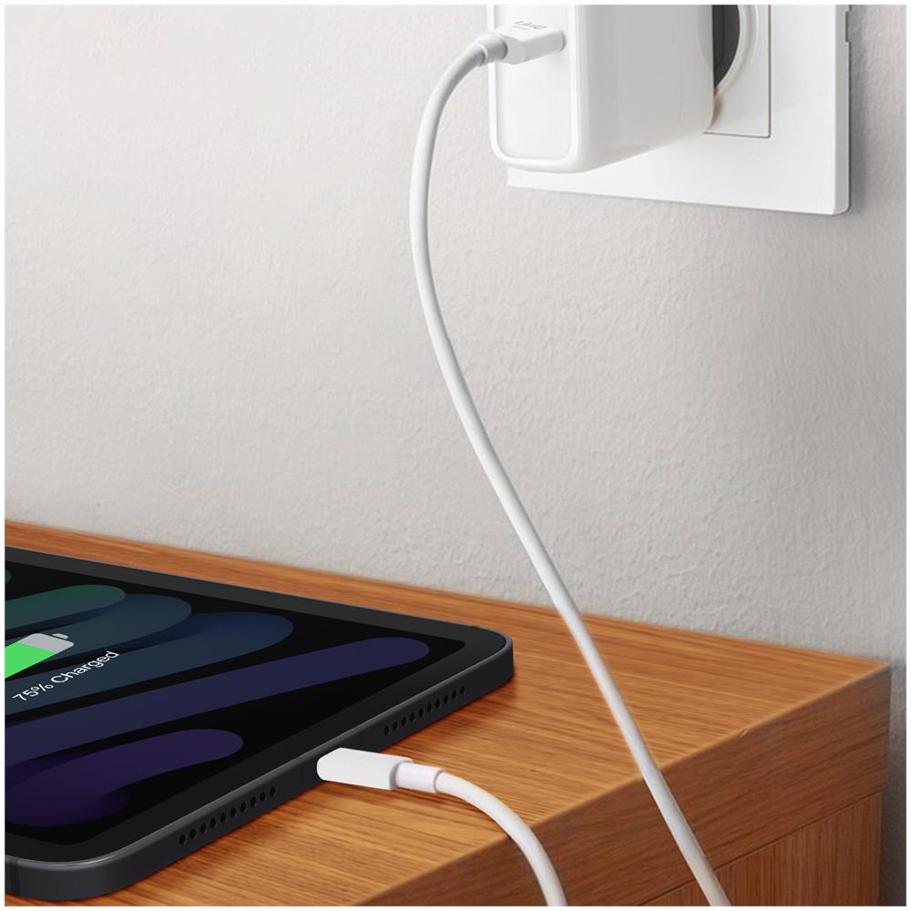 Cavo 2 In 1 Per Iphone Con Ricarica E Audio Da 1 Metro E 20 Bianco - Foto 5