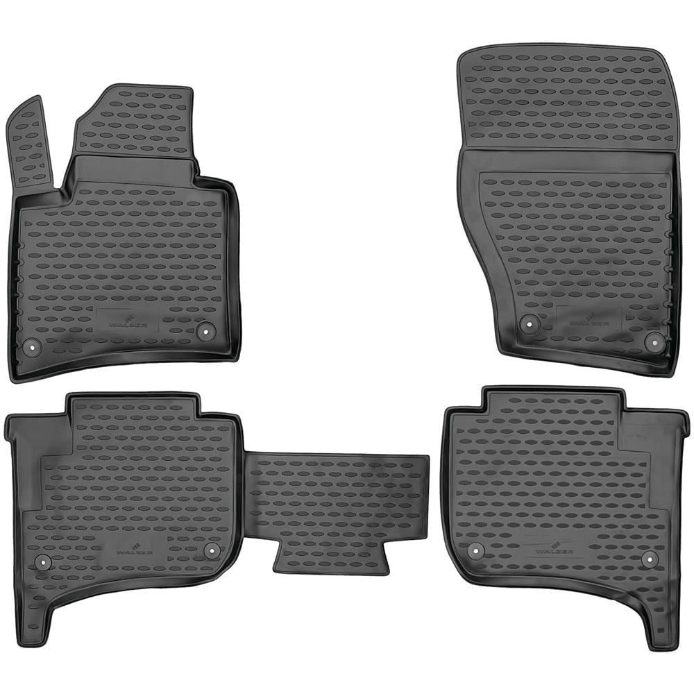 Tappetini In Gomma Per Auto Su Misura Xtr Per Vw Touareg Ii, Senza Aria Condizionata A Doppia Zona, 2010 - 2018 - Foto 1