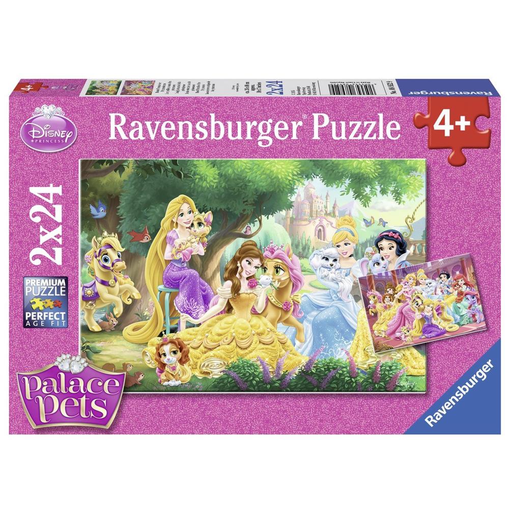 Puzzle Palace Pets 2 x 24 pz 26 x 18 cm 8952 - Foto 1