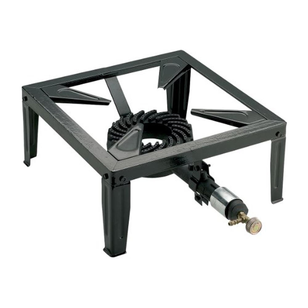 Kemper Fornello A Gas Ghisa Supporto Pentola 4 Piedi Campeggio Viaggio 104986 - Foto 1