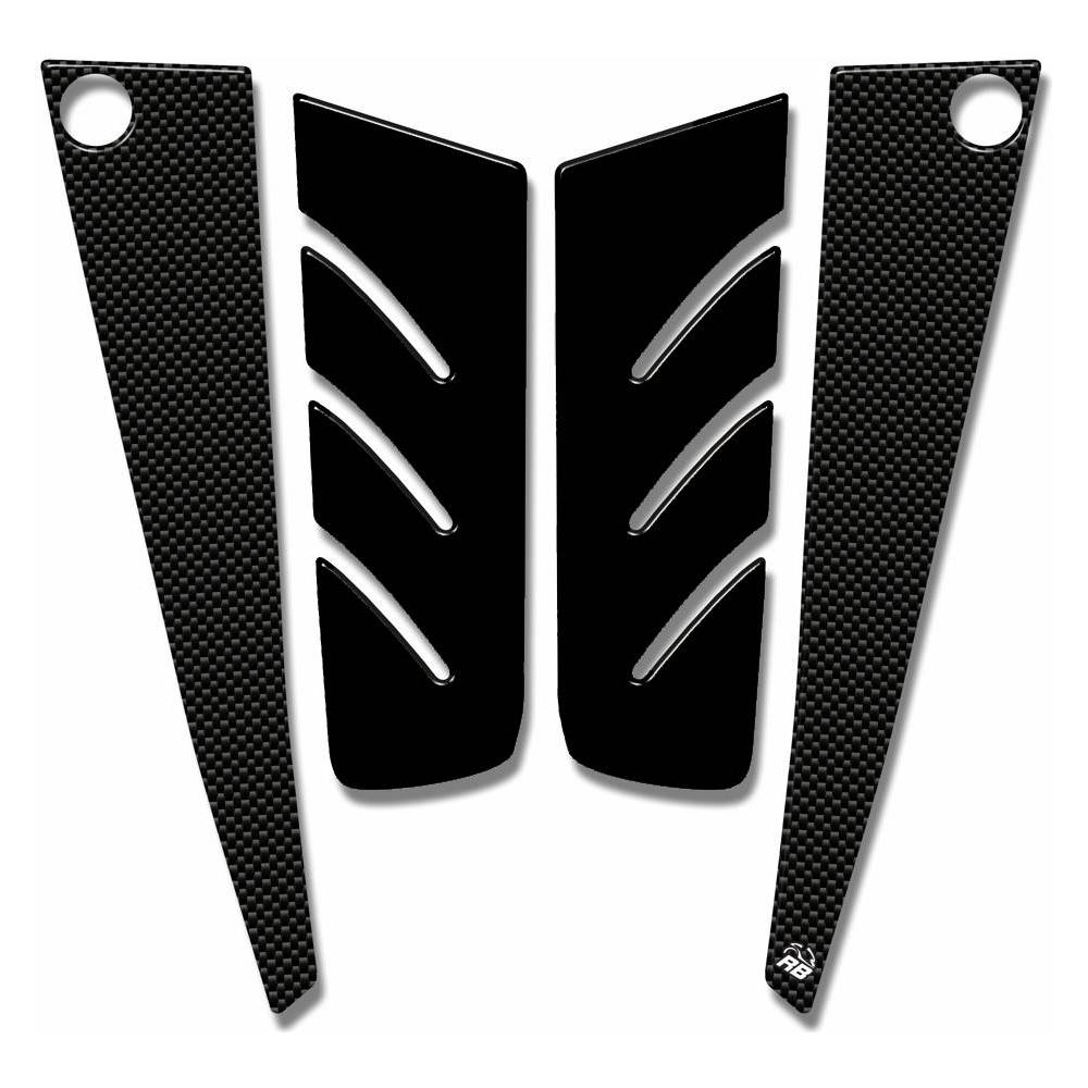 Adesivi 3d Mod 01 Compatibili Con Pedana Anteriore Scooter Yamaha Tmax 2012-16 - Foto 1