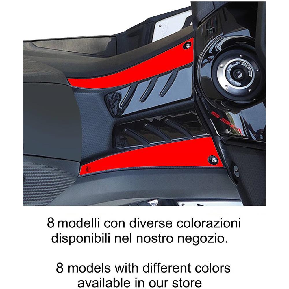Adesivi 3d Mod 01 Compatibili Con Pedana Anteriore Scooter Yamaha Tmax 2012-16 - Foto 2