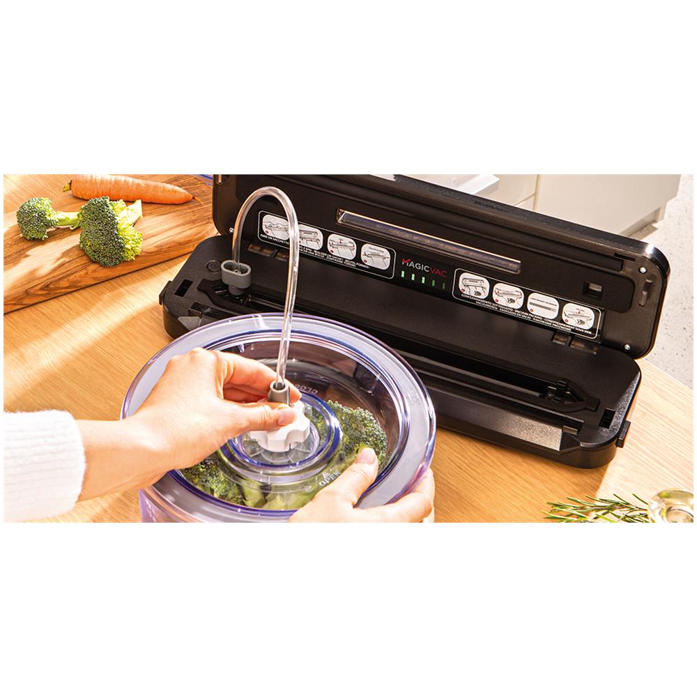 Macchina Sottovuoto Automatica VK02PK1 Barra Saldante 30 cm Potenza 110 W Colore Nero - Foto 8