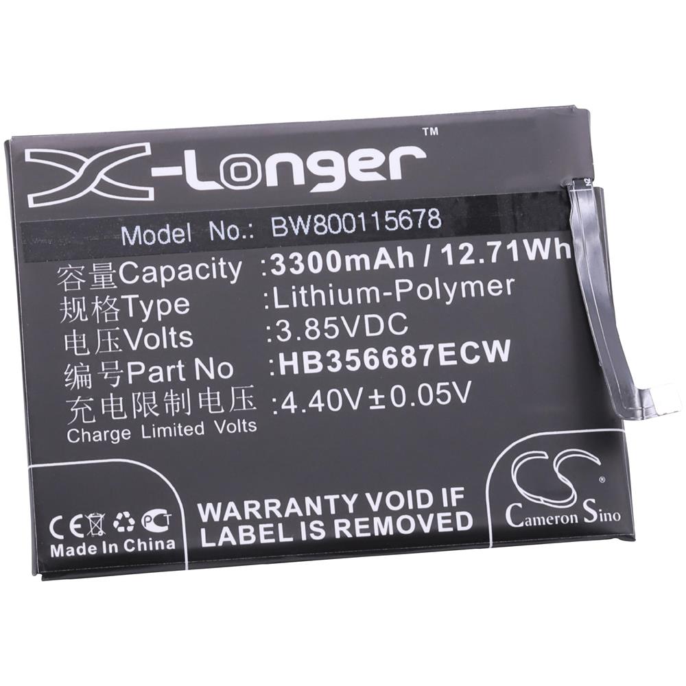Batteria Sostituisce Huawei Hb356687ecw Per Smartphone Cellulare (3300mah, 3,85v, Li-poly)  - Foto 1
