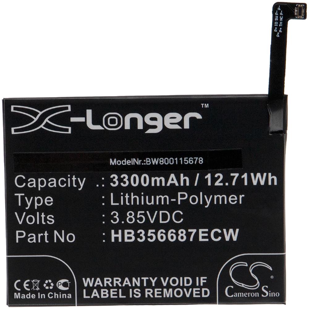 Batteria Sostituisce Huawei Hb356687ecw Per Smartphone Cellulare (3300mah, 3,85v, Li-poly)  - Foto 2