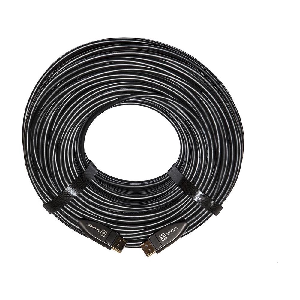 Cavo Video Aoc Fibra Ottica Collegamento Displayport 1.2 4k60hz Ultra Hd Mt 100 - Foto 1