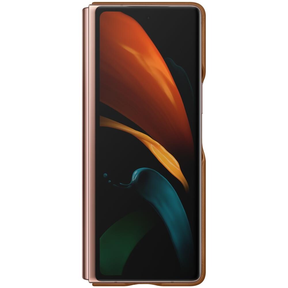 EF-VF916 custodia 19,3 cm (7.6"") Cover Marrone per Galaxy Z Fold2 - Foto 1