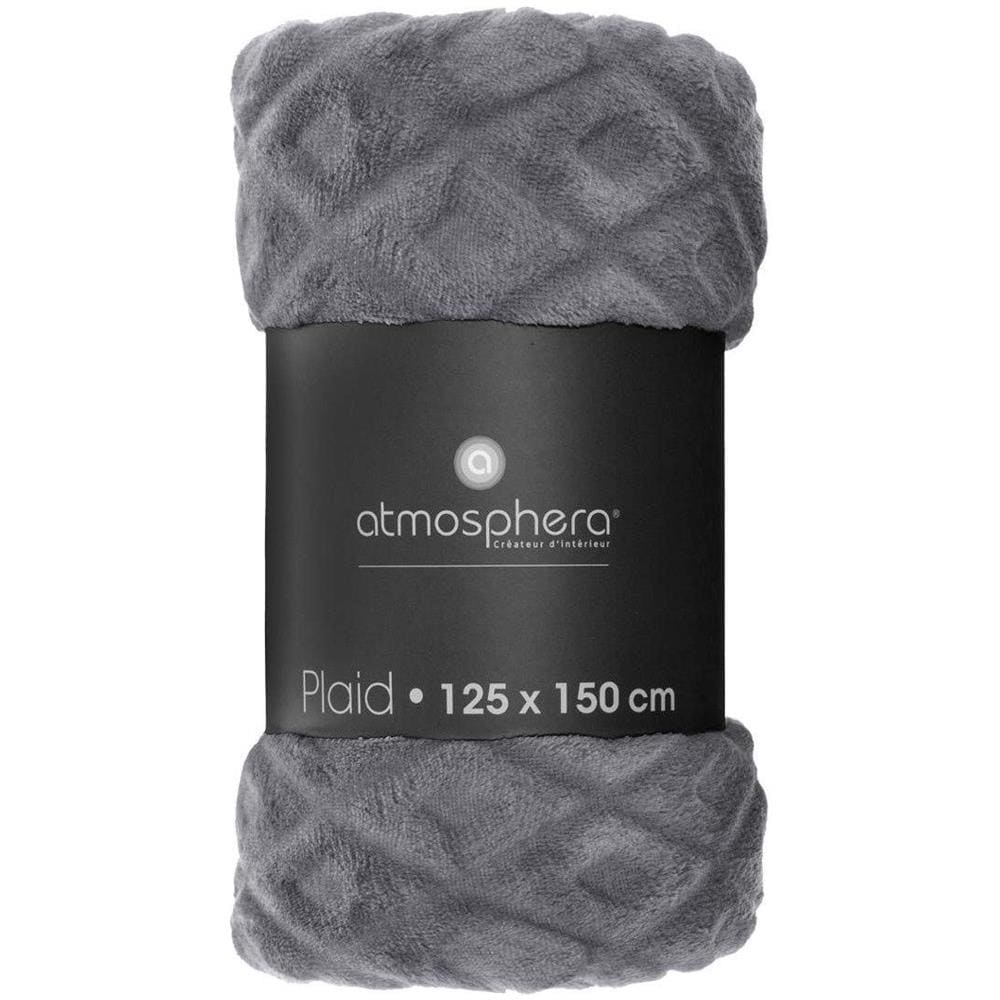 Coperta Morbida, Kapa, Copriletto Losan, Placcato 3d, Grigio, 125 X 150 Cm - Foto 4