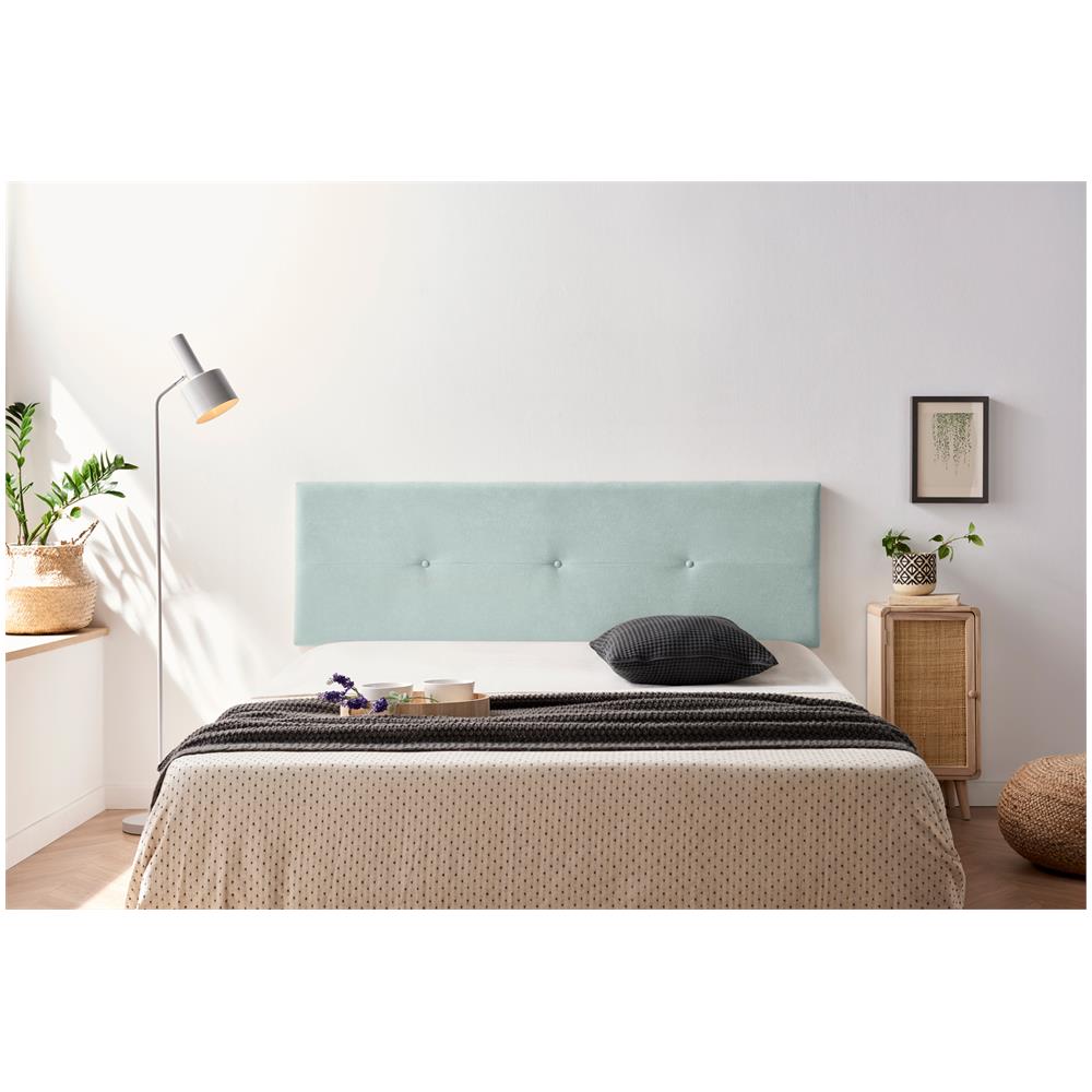 Testiera Imbottita Napoli Acualine 115x50x5 Cm - Moonia - Foto 4