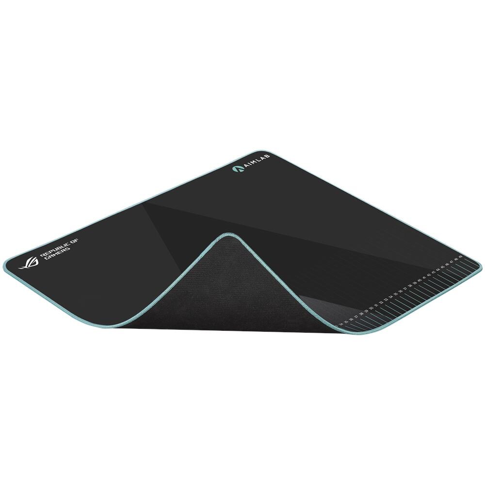 Mouse Pad Gaming ROG Hone Ace Aim Lab Edition 420 x 508 mm con Base Antiscivolo - Nero - Foto 6