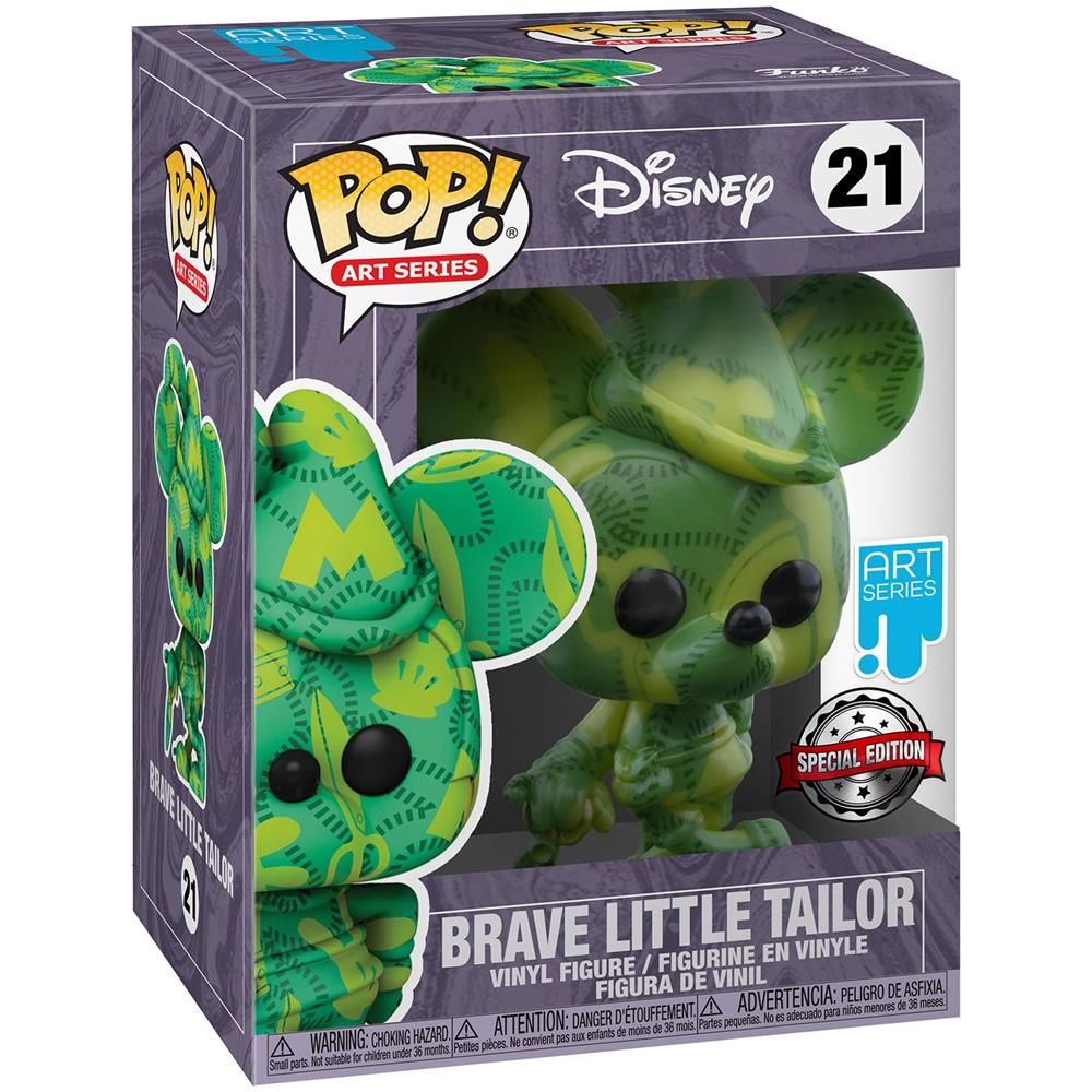 Pop! Serie D'arte: Disney - Brave Little Tailor - Esclusiva Usa - Foto 3