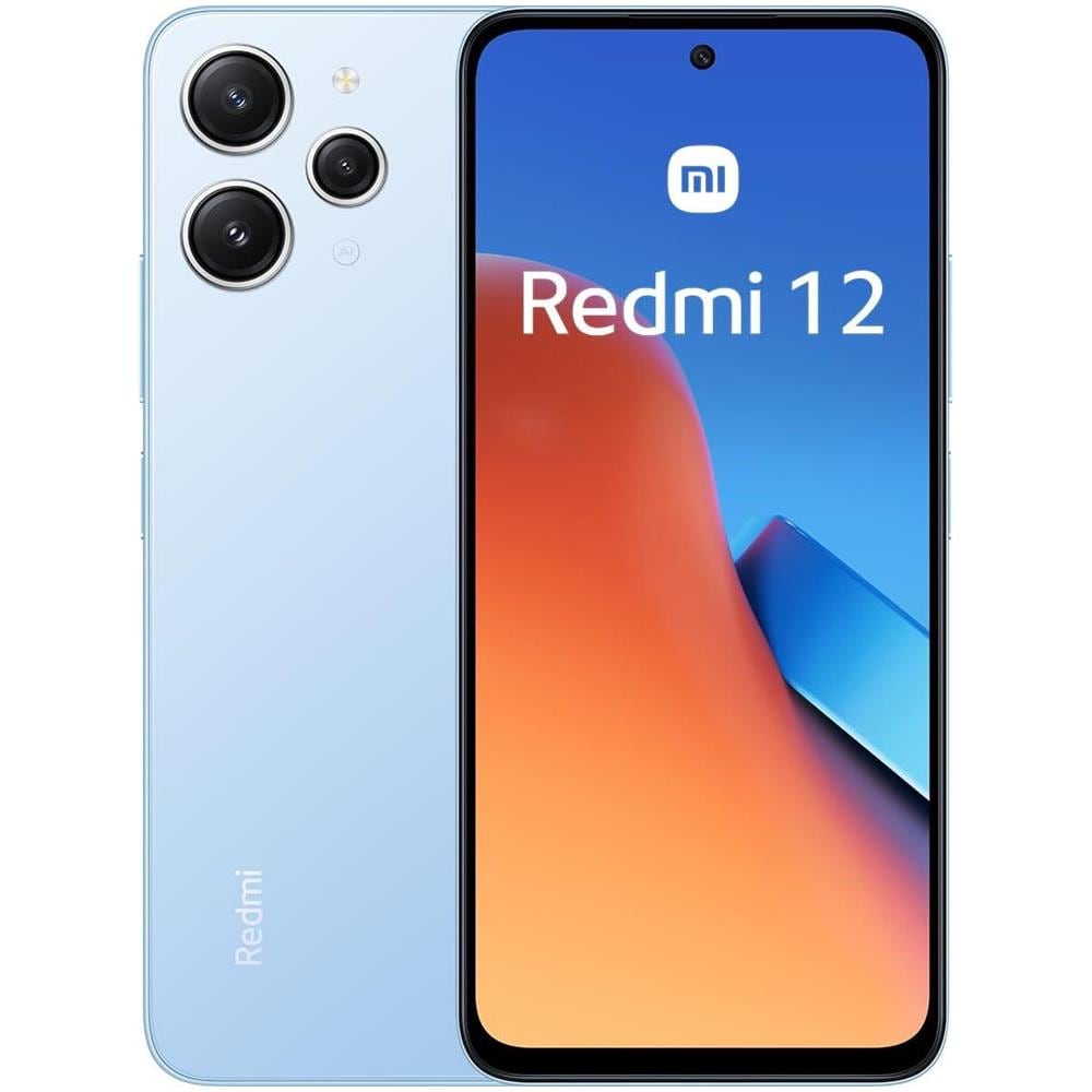 Redmi 12 5G 128GB 4GB Ram Display 6.79" Main Camera 50MP Dual Sim Ibrida USB type-C Android 13 Helio G88 5000mAh Sky Blue Tim - Foto 1