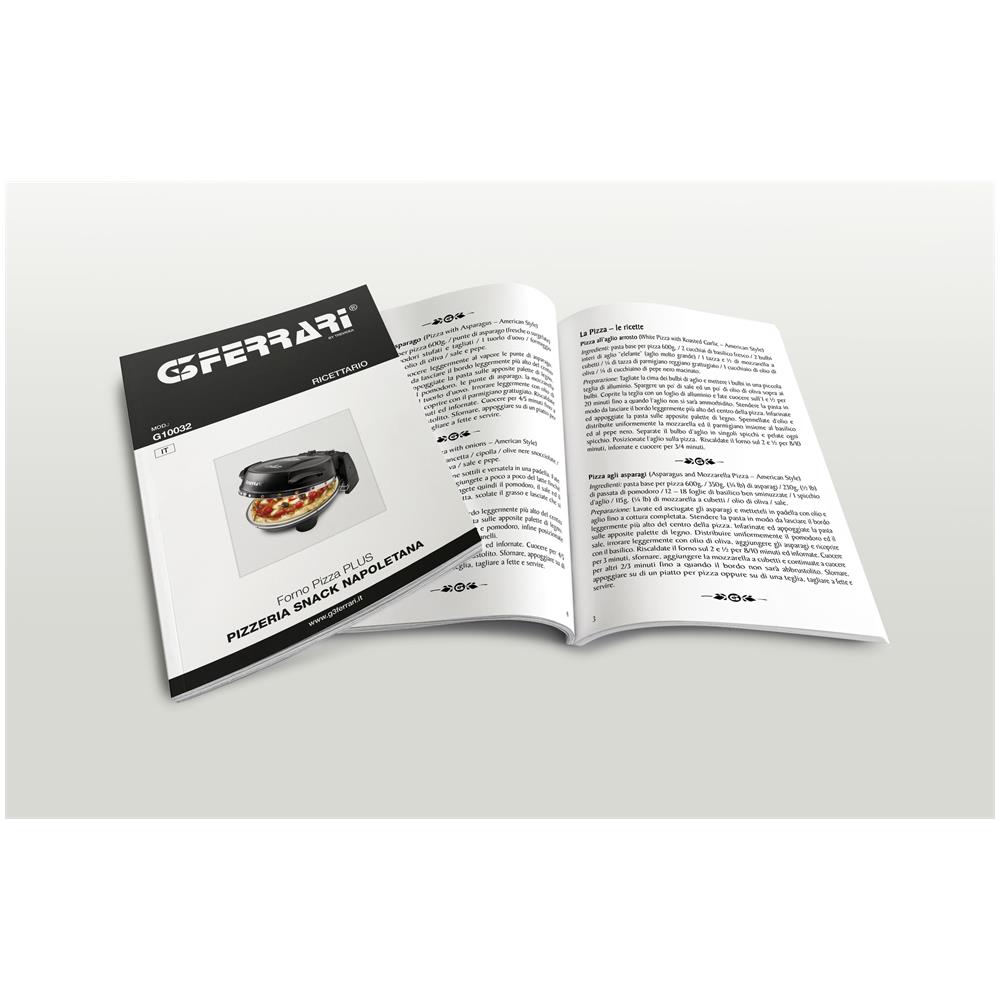 Pizzeria Snack Napoletana macchina e forno per pizza 1 pizza (e) 1200 W Nero - Foto 7