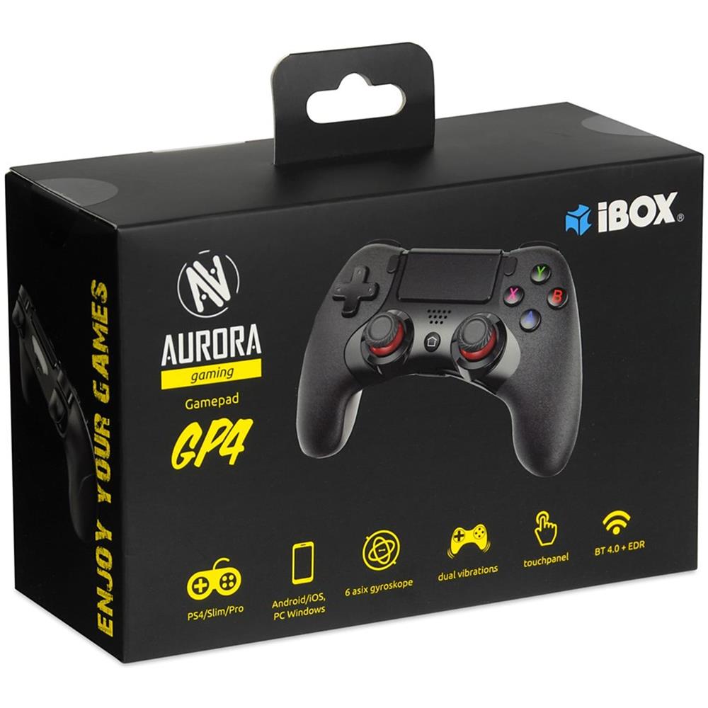 IGP4 periferica di gioco Nero Bluetooth Gamepad Analogico /Digitale Android, PC, PlayStation 4, iOS - Foto 10