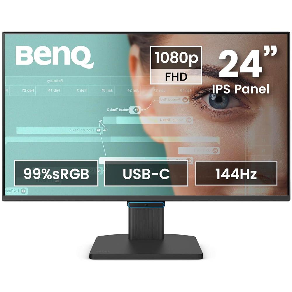 Monitor 23.8" IPS Flat 9H.LNKLB.QBE Full HD Tempo di risposta 5 ms - Foto 1