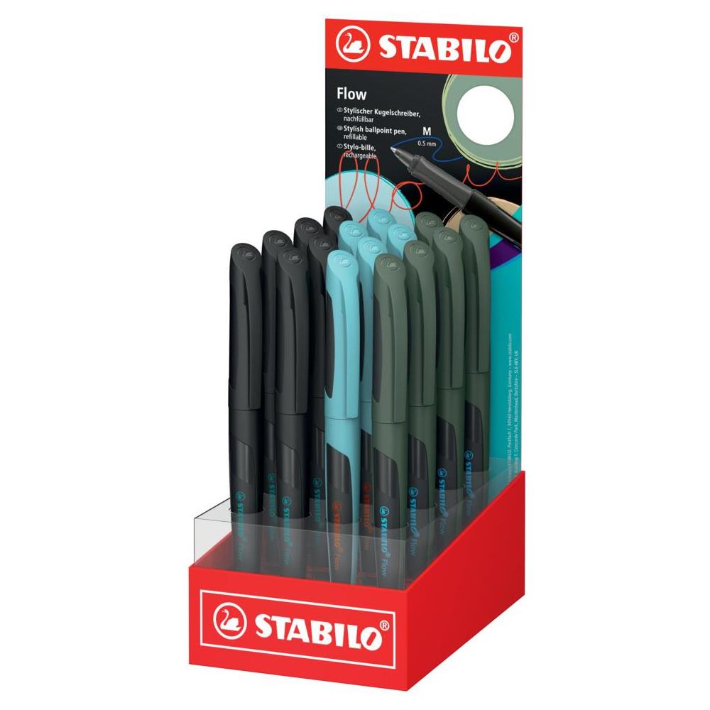 Flow - Penna a sfera - Display con 16 penne - Foto 1
