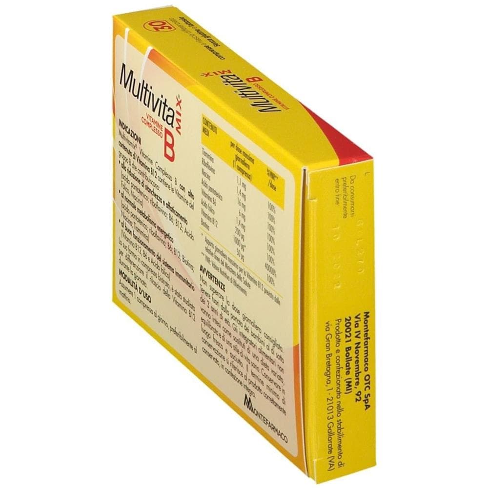 Multivitamix Vit Complesso B 30 Compresse Bistrato - Foto 1