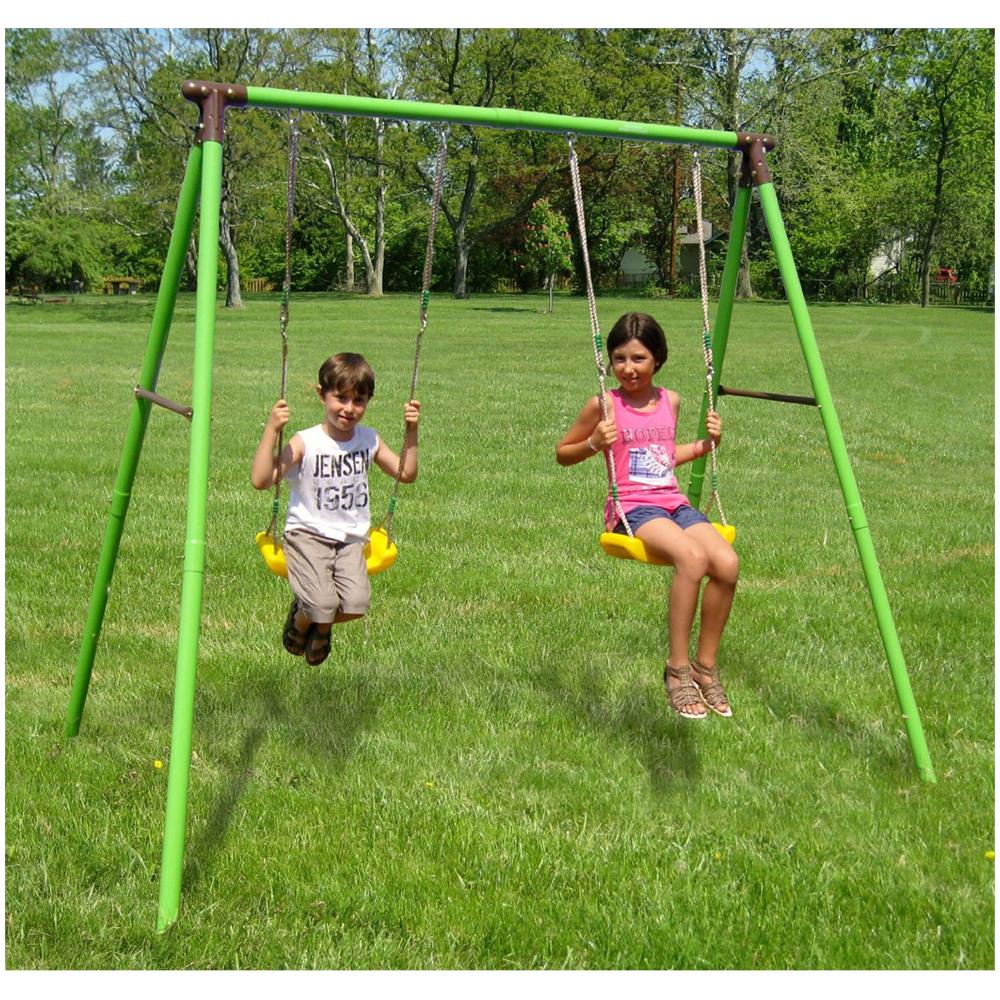 Altalena Metallo 2 Posti 205 cm - Foto 2