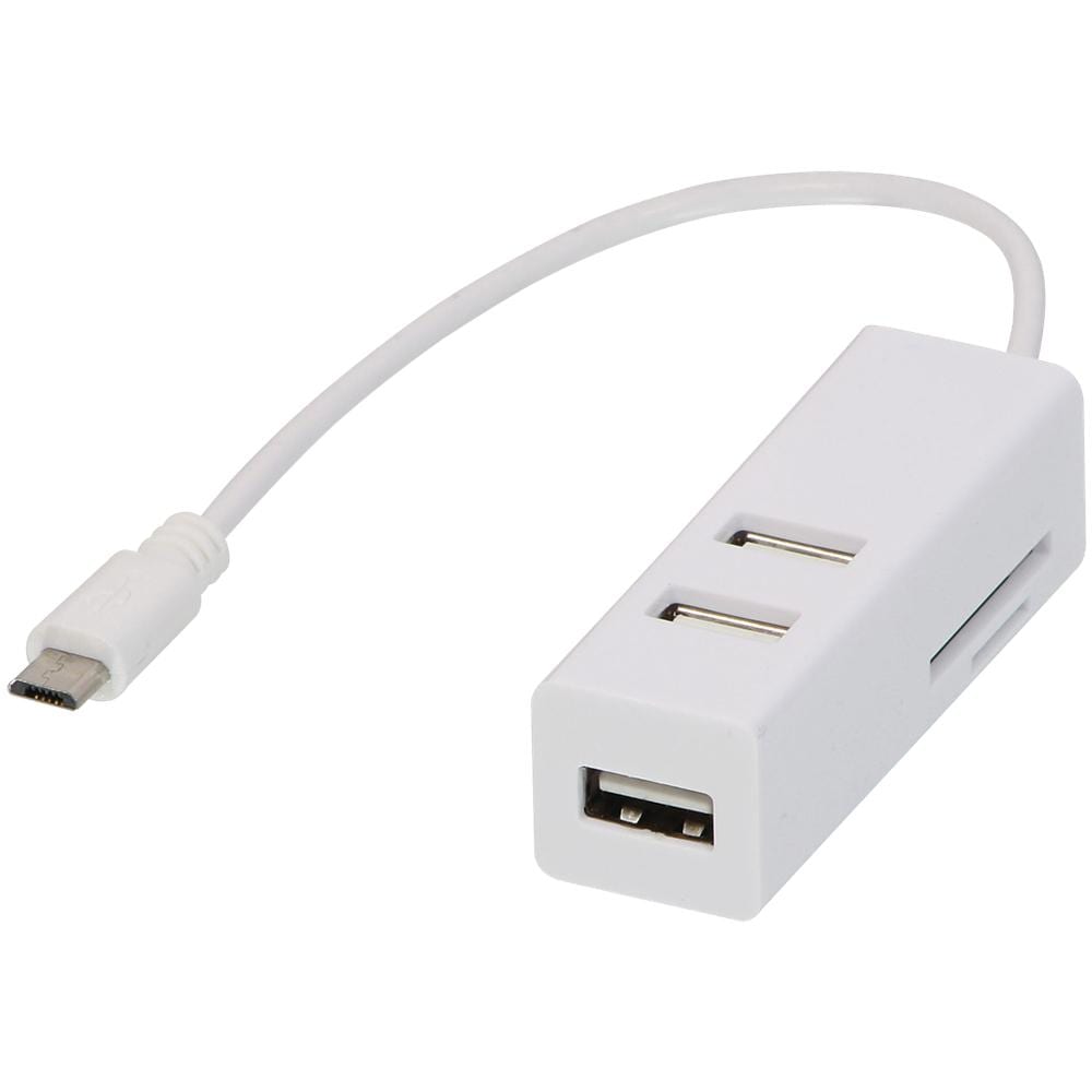 Hub & Card reader USB 2.0 OTG - Foto 1