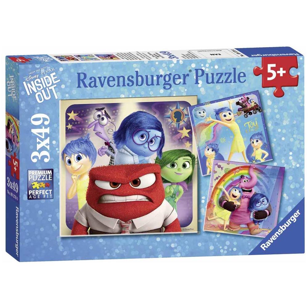 Puzzle 3x49 Pezzi - Inside Out - Foto 1
