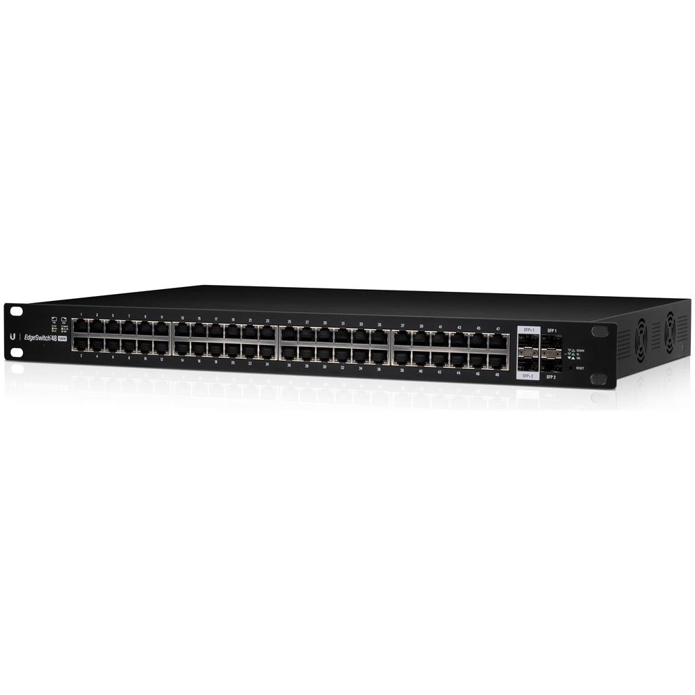 Switch con 48 Porte Gigabit Ethernet PoE 1U Colore Nero - Foto 2
