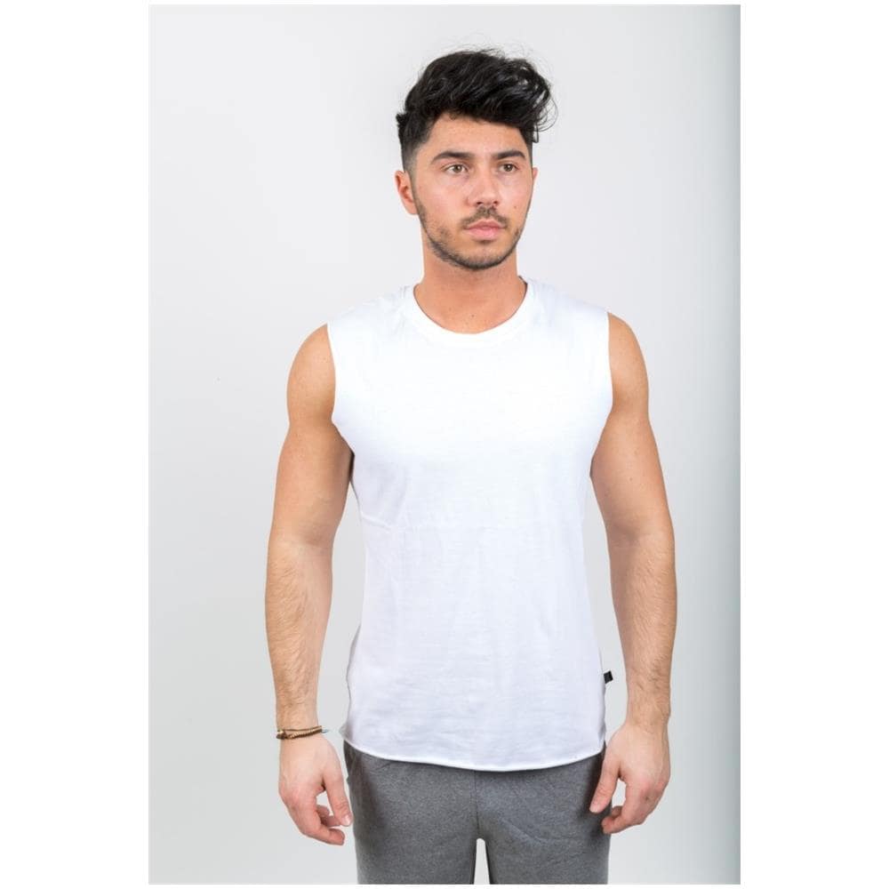 Canotta Uomo Smanicata Authentic M Bianco - Foto 1