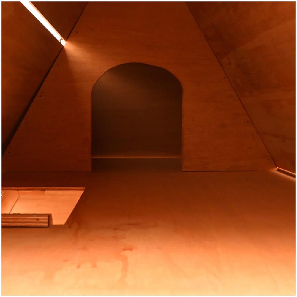 Conigliera in Legno Massello di Pino e Abete 152x128x108 cm - Foto 2