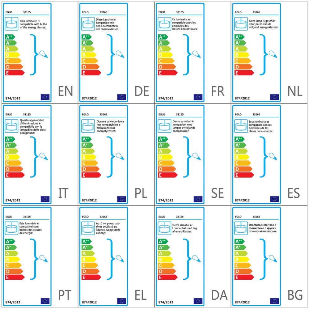 Lampadario Townshend Con 6 Lampadine In Legno Bianco E Beige - Foto 2