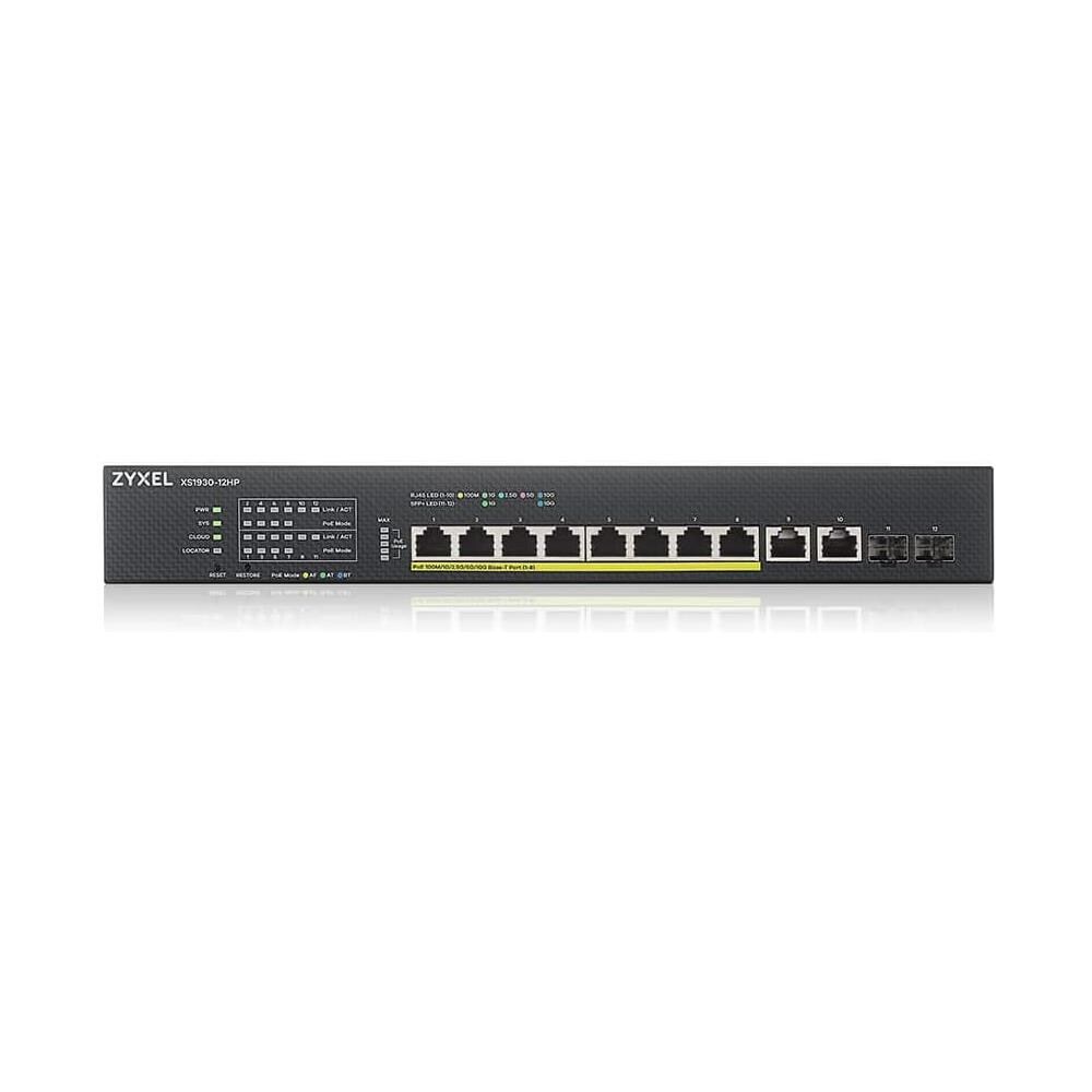 8-port Multi-Gigabit Smart Managed PoE Switch con 2 10GbE e 2 SFP+ Uplink NebulaFlex - Foto 2
