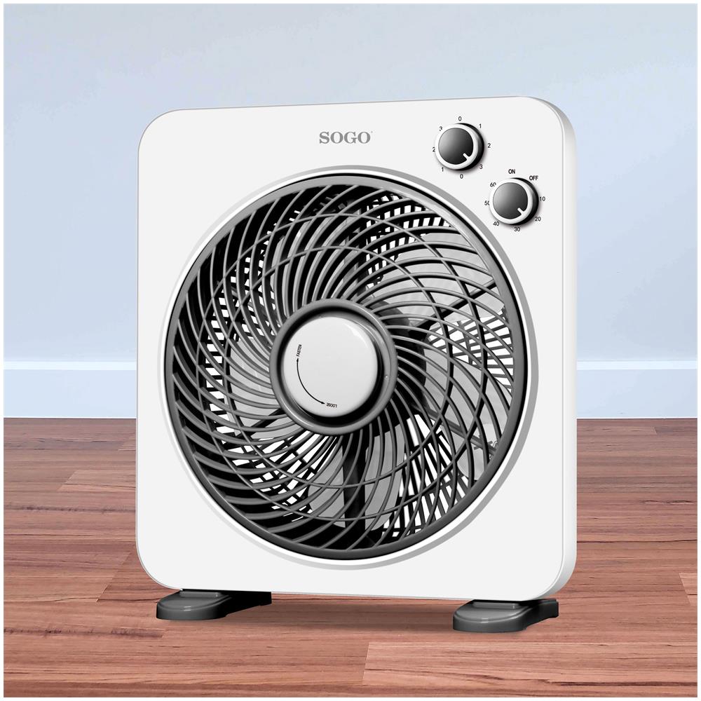 Ventola Rotante Box-fan - 10 ""25cm - 45w - Foto 2
