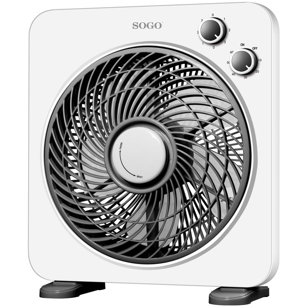 Ventola Rotante Box-fan - 10 ""25cm - 45w - Foto 1