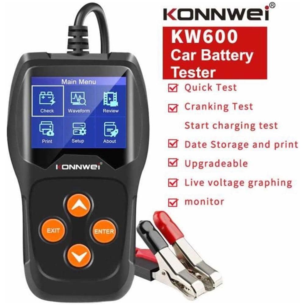 Konnwei Kw600 Tester Batteria Auto Per Auto 12v - Foto 3