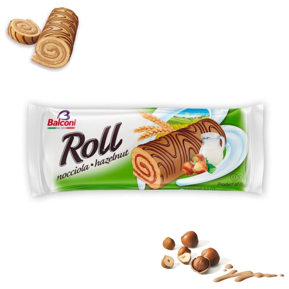 Balconi Roll Alla Nocciola In Confezione Da 250 Grammi - Foto 1
