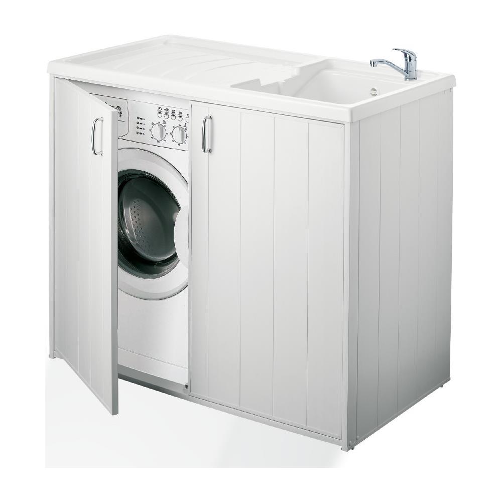 Nascondi Lavatrice In Resina Con Lavatoio Da 109x60 In Kit - Foto 1