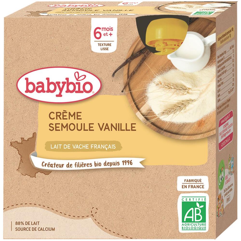Desserts Bébé Dès 6 Mois Semoule Vanille - Foto 1