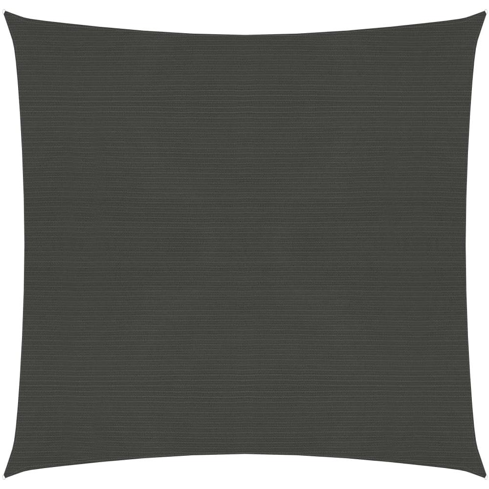 Vela Parasole 160 g / m² Antracite 5x5 m in HDPE - Foto 1