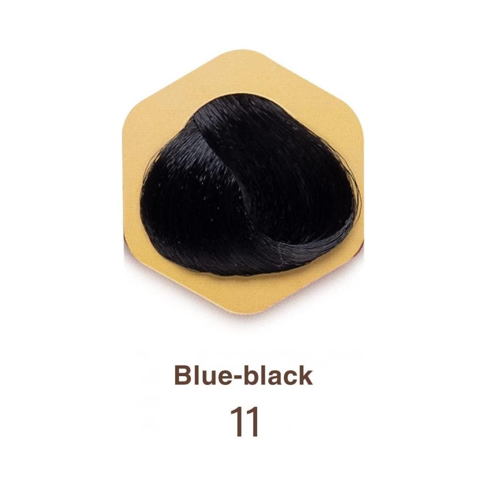 Tinta Per Capelli N°11 Blu-nero ""color Time"" Con Pappa Reale E Vitamina C - Foto 6