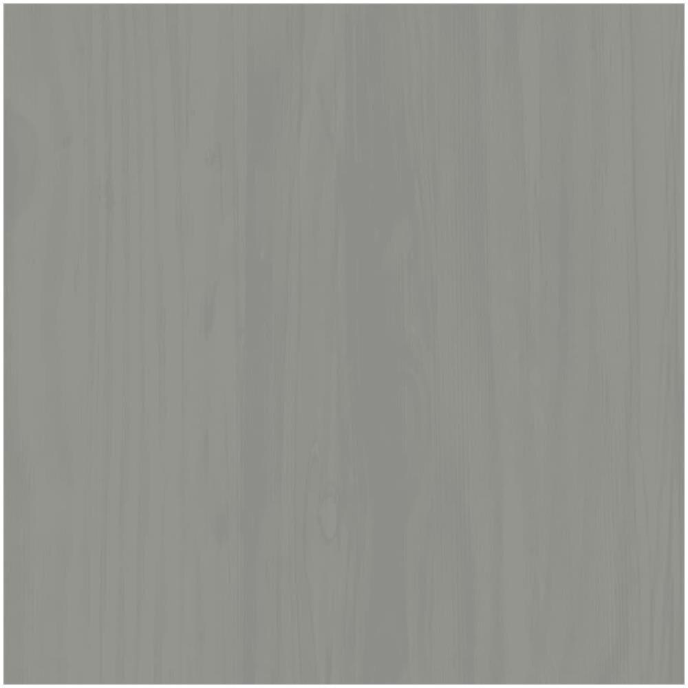 Libreria Vigo 60x35x114,5 Cm In Legno Massello Di Pino Grigio - Foto 9